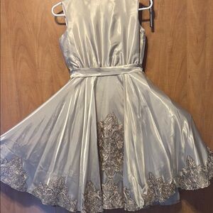 Elegant Cream Kids Dress